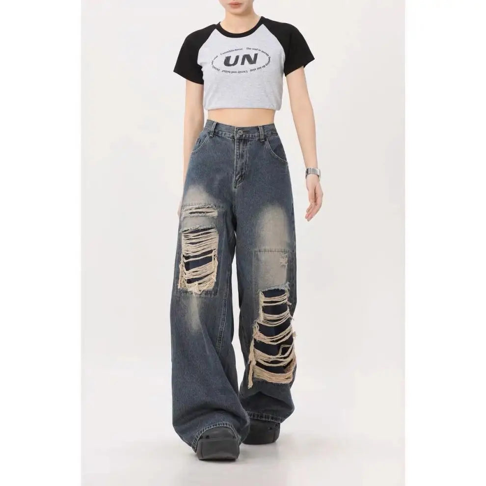 Baggy Ripped Jeans